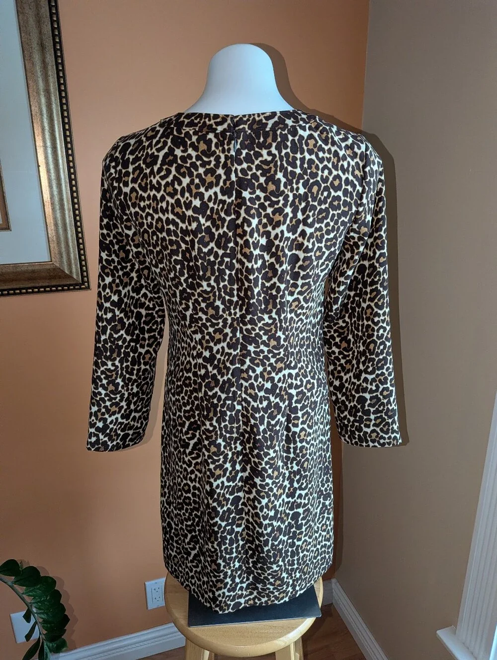 J.Crew Leopard Print Shift Dress - Brown Size O